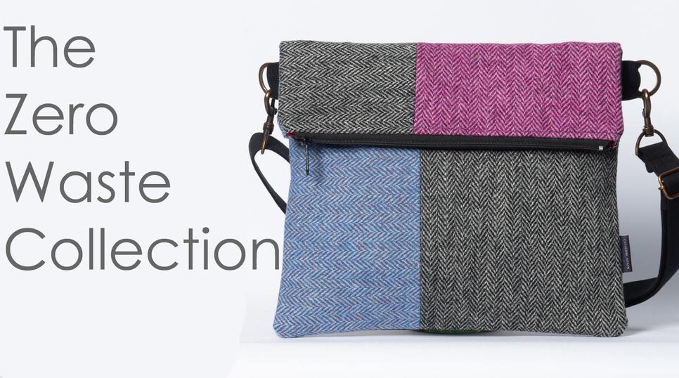 Zero Waste Backpacks in Harris Tweed